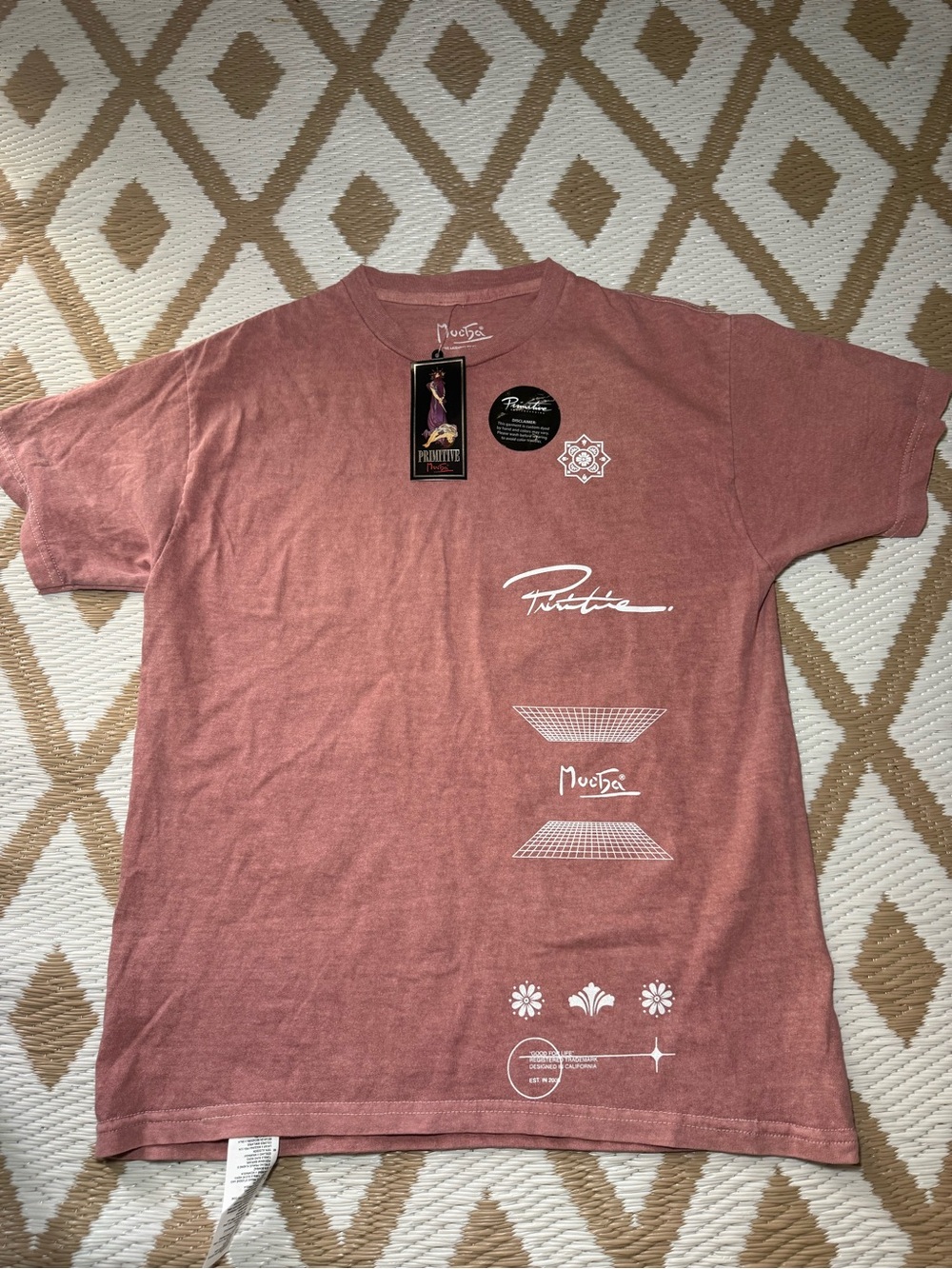 Primitive Skateboarding x Mucha
Imperial Washed Graphic Tee Pink Men's
S
